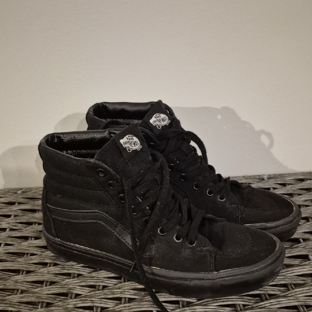 Vans Black High-Top Women's Sneakers